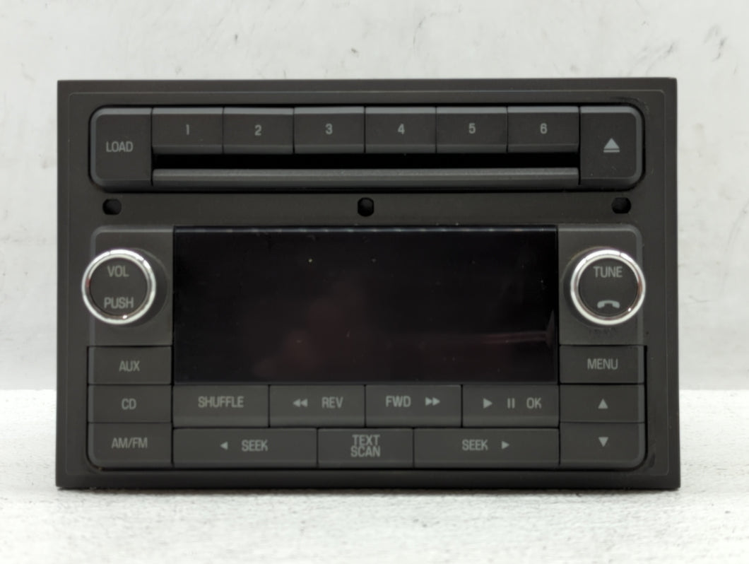 2009-2010 Lincoln Mkx Radio AM FM Cd Player Receiver Replacement P/N:9A1T-18C815-AA Fits 2009 2010 OEM Used Auto Parts