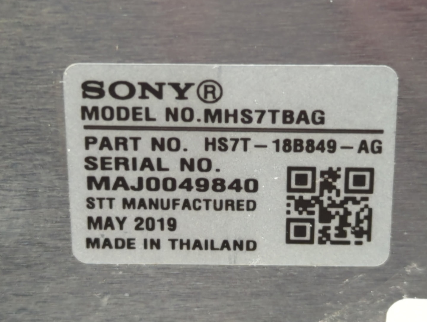 2009-2012 Jaguar Xf Radio AM FM Cd Player Receiver Replacement P/N:HS7T-18B849-AG Fits 2009 2010 2011 2012 OEM Used Auto Parts - Oemusedautoparts1.com