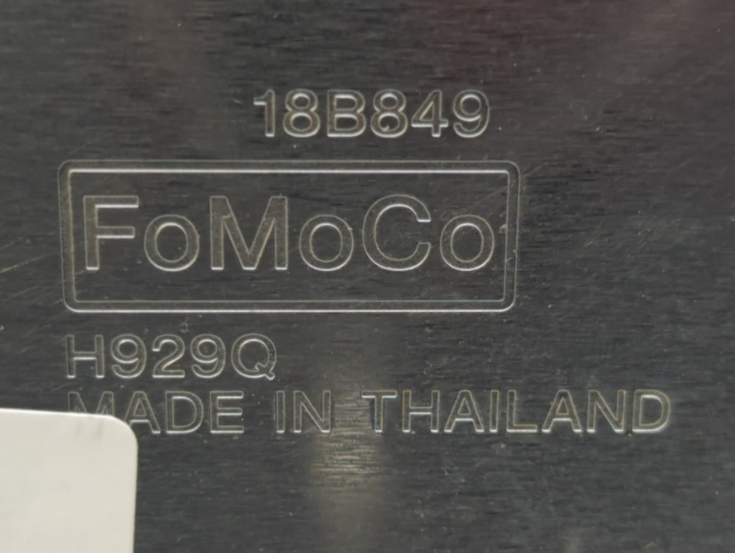 2009-2012 Jaguar Xf Radio AM FM Cd Player Receiver Replacement P/N:HS7T-18B849-AG Fits 2009 2010 2011 2012 OEM Used Auto Parts - Oemusedautoparts1.com