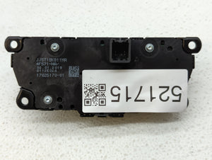 2017-2019 Ford Escape Radio Control Panel