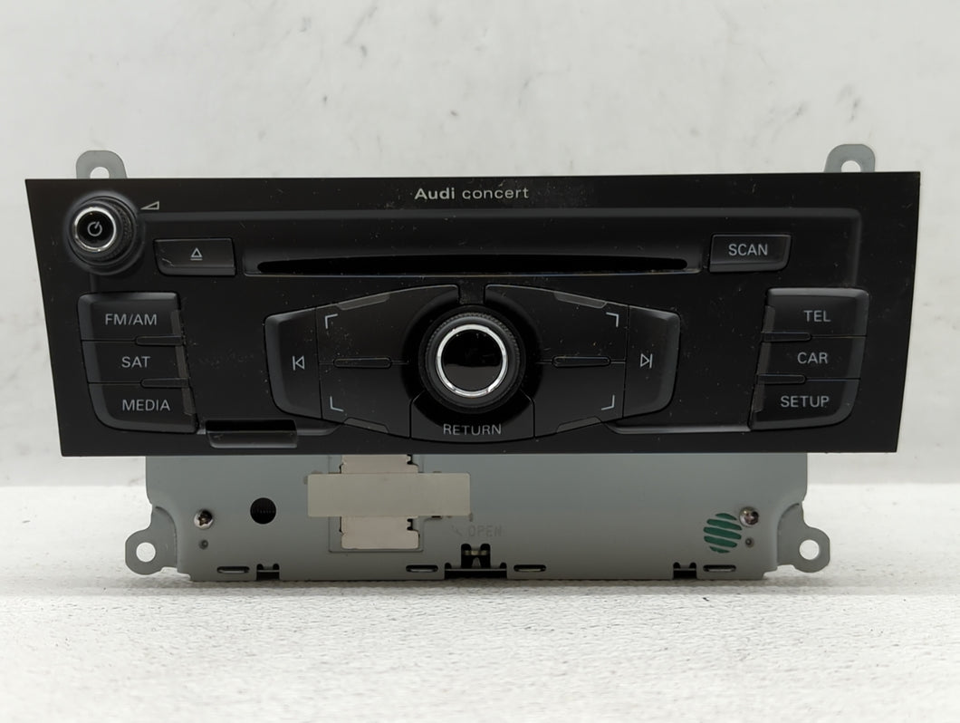 2010-2012 Audi A4 Radio AM FM Cd Player Receiver Replacement P/N:8T1 035 186 R Fits 2010 2011 2012 2013 2014 2015 2016 2017 OEM Used Auto Parts