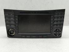 2008 Mercedes-Benz E300 Radio AM FM Cd Player Receiver Replacement P/N:A 211 820 43 97 Fits 2006 2007 OEM Used Auto Parts