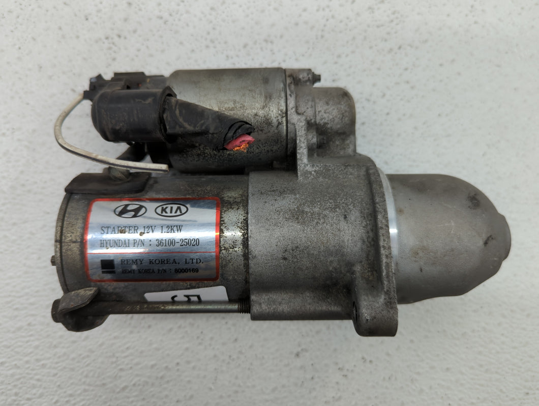 2008-2015 Hyundai Sonata Car Starter Motor Solenoid OEM P/N:36100-25020 Fits 2008 2009 2010 2011 2012 2013 2014 2015 2016 OEM Used Auto Parts