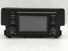 2016-2017 Honda Civic Radio AM FM Cd Player Receiver Replacement P/N:39100-TBG-A11 Fits 2016 2017 OEM Used Auto Parts