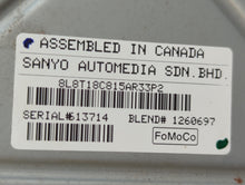 2008 Ford Escape Radio AM FM Cd Player Receiver Replacement P/N:8L8T-18C815-GU 8L8T-18C869-AM Fits OEM Used Auto Parts