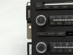 2010-2010 Lincoln Mks Radio Control Panel