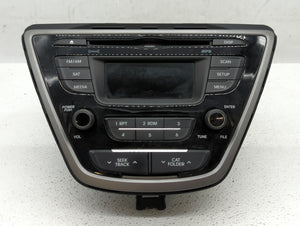 2014-2016 Hyundai Elantra Radio AM FM Cd Player Receiver Replacement P/N:96170-3X156GU Fits 2014 2015 2016 OEM Used Auto Parts