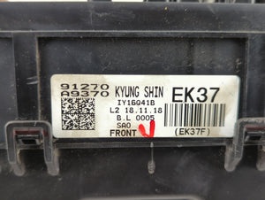 2019-2020 Kia Sedona Fusebox Fuse Box Panel Relay Module P/N:91270 A9370 Fits 2019 2020 OEM Used Auto Parts