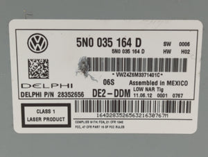 2009-2017 Volkswagen Tiguan Radio AM FM Cd Player Receiver Replacement P/N:5N0 035 164 D Fits OEM Used Auto Parts