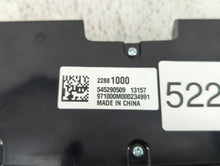 2013-2013 Chevrolet Malibu Radio Control Panel