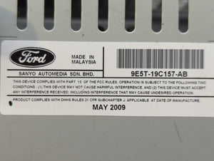 2010 Ford Fusion Radio AM FM Cd Player Receiver Replacement P/N:9E5T-19C157-AB 9E5T-19C157-AC Fits OEM Used Auto Parts