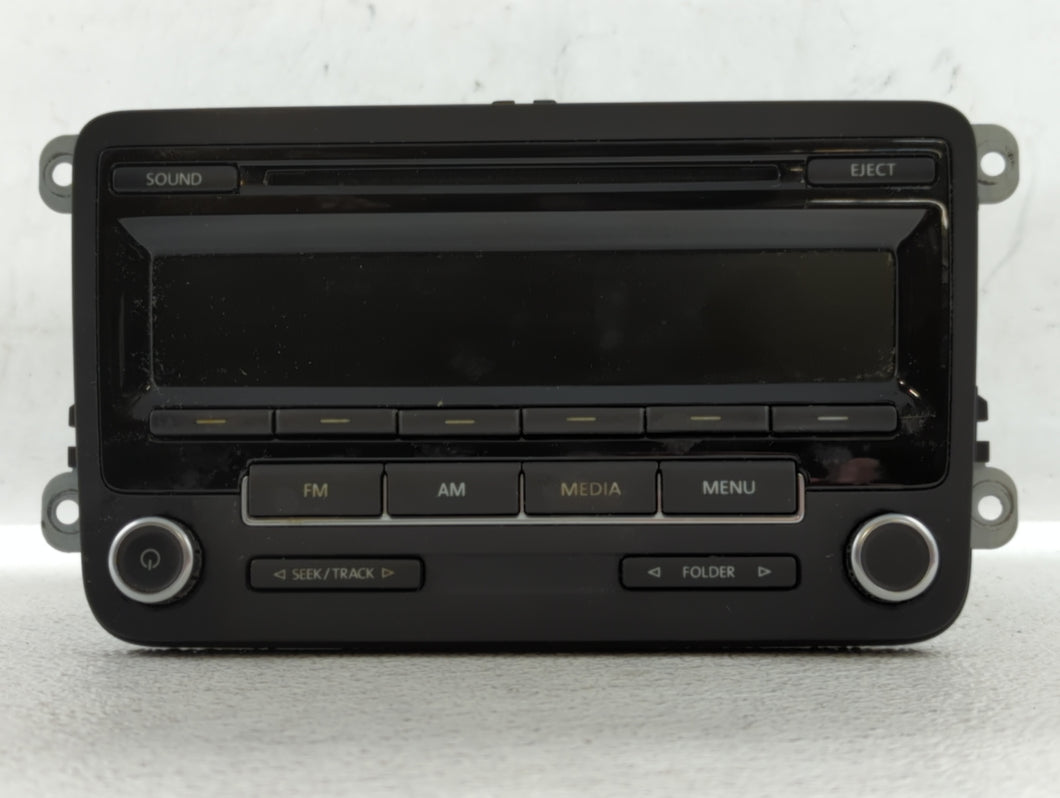 2009-2017 Volkswagen Tiguan Radio AM FM Cd Player Receiver Replacement P/N:5N0 035 164 D Fits OEM Used Auto Parts