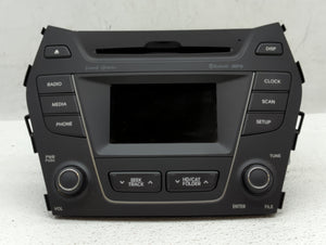 2015-2016 Hyundai Santa Fe Radio AM FM Cd Player Receiver Replacement P/N:96180-4Z1024X Fits 2015 2016 OEM Used Auto Parts