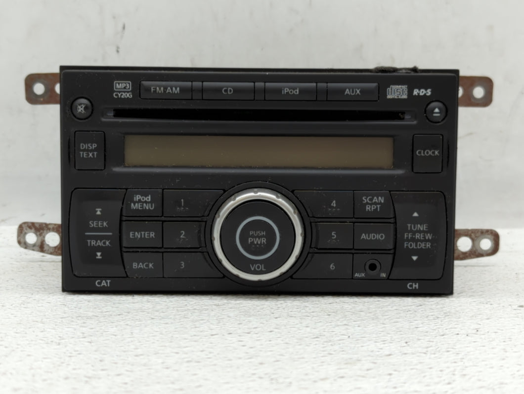 2012-2014 Nissan Versa Radio AM FM Cd Player Receiver Replacement P/N:28185 3AN1A Fits 2012 2013 2014 OEM Used Auto Parts