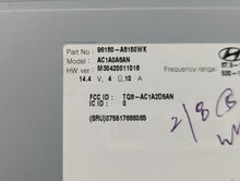 2017-2018 Kia Optima Radio AM FM Cd Player Receiver Replacement P/N:96180-A8150WK 96160-D5150WK Fits 2017 2018 OEM Used Auto Parts