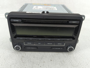 2014 Volkswagen Jetta Radio AM FM Cd Player Receiver Replacement P/N:1K0 035 164 F Fits 2013 2015 OEM Used Auto Parts