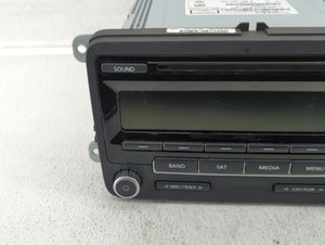 2014 Volkswagen Jetta Radio AM FM Cd Player Receiver Replacement P/N:1K0 035 164 F Fits 2013 2015 OEM Used Auto Parts