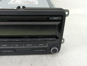 2014 Volkswagen Jetta Radio AM FM Cd Player Receiver Replacement P/N:1K0 035 164 F Fits 2013 2015 OEM Used Auto Parts