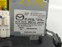 2008 Mazda 3 Radio AM FM Cd Player Receiver Replacement P/N:BAS4 66 ARX 14793688 Fits OEM Used Auto Parts