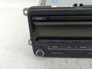 2011-2014 Volkswagen Jetta Radio AM FM Cd Player Receiver Replacement P/N:1K0 035 164 F 1K0 035 164 D Fits OEM Used Auto Parts