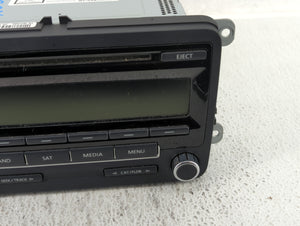 2011-2014 Volkswagen Jetta Radio AM FM Cd Player Receiver Replacement P/N:1K0 035 164 F 1K0 035 164 D Fits OEM Used Auto Parts