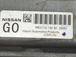 2011-2013 Nissan Altima PCM Engine Computer ECU ECM PCU OEM P/N:MEC112-130 B1 Fits 2011 2012 2013 OEM Used Auto Parts