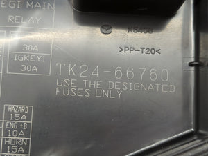 2013-2015 Mazda Cx-9 Fusebox Fuse Box Panel Relay Module P/N:TK24-66760 Fits 2013 2014 2015 OEM Used Auto Parts