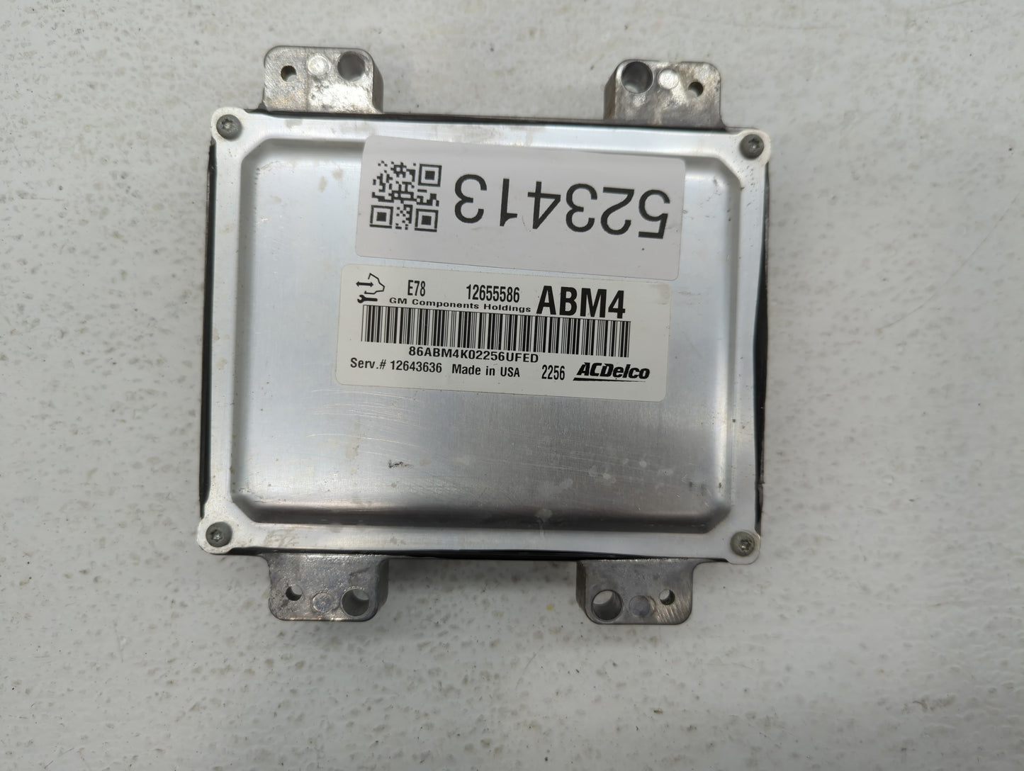 2012-2016 Chevrolet Sonic PCM Engine Computer ECU ECM PCU OEM P/N:12643636 12655586 Fits 2011 2012 2013 2014 2015 2016 OEM Used Auto Parts - Oemusedautoparts1.com