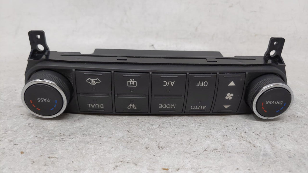 2007-2008 Nissan Maxima Climate Control Module Temperature AC/Heater Replacement P/N:27500-ZK30A Fits 2007 2008 OEM Used Auto Parts - Oemusedautoparts1.com
