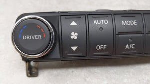 2007-2008 Nissan Maxima Climate Control Module Temperature AC/Heater Replacement P/N:27500-ZK30A Fits 2007 2008 OEM Used Auto Parts - Oemusedautoparts1.com