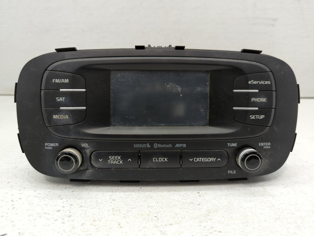 2014-2016 Kia Soul Radio AM FM Cd Player Receiver Replacement P/N:96160-B2020CA Fits 2014 2015 2016 OEM Used Auto Parts