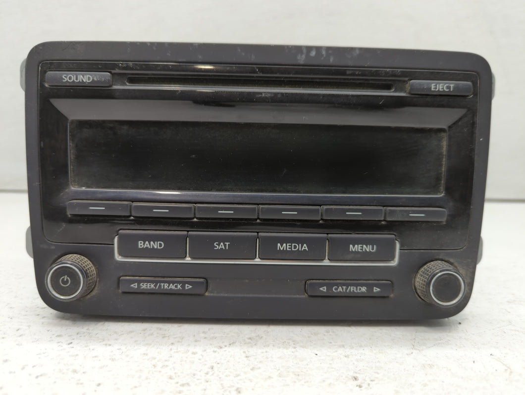 2012-2017 Volkswagen Jetta Radio AM FM Cd Player Receiver Replacement P/N:1K0 035 164 J Fits 2012 2013 2014 2015 2016 2017 OEM Used Auto Parts