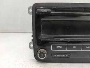 2012-2017 Volkswagen Jetta Radio AM FM Cd Player Receiver Replacement P/N:1K0 035 164 J Fits 2012 2013 2014 2015 2016 2017 OEM Used Auto Parts