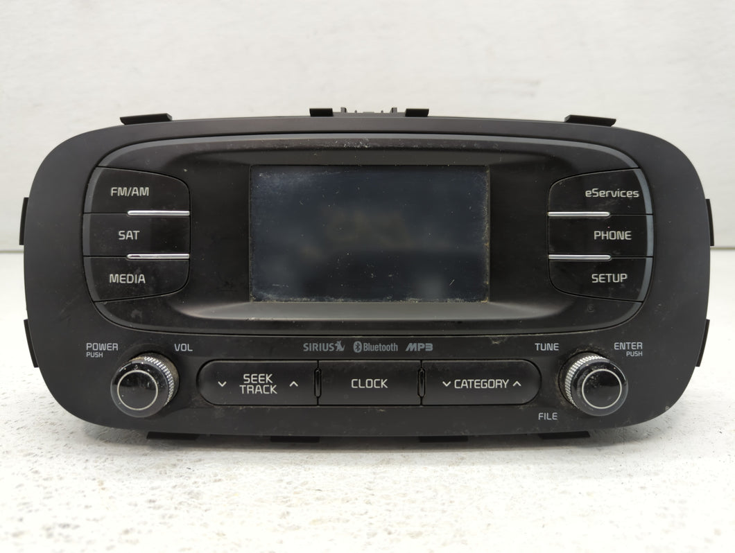 2014-2016 Kia Soul Radio AM FM Cd Player Receiver Replacement P/N:96160-B2020CA Fits 2014 2015 2016 OEM Used Auto Parts