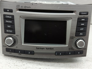 2013 Subaru Legacy Radio AM FM Cd Player Receiver Replacement P/N:86201AJ65A Fits OEM Used Auto Parts