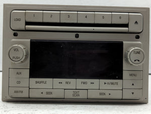 2007 Lincoln Mkz Radio AM FM Cd Player Receiver Replacement P/N:DEH-MG2567ZF 7H6T-18C815-AG Fits OEM Used Auto Parts