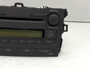 2009 Toyota Corolla Radio AM FM Cd Player Receiver Replacement P/N:86120-12B30 Fits OEM Used Auto Parts