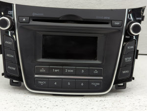 2016-2017 Hyundai Elantra Radio AM FM Cd Player Receiver Replacement P/N:96170-A5260GU Fits 2016 2017 OEM Used Auto Parts