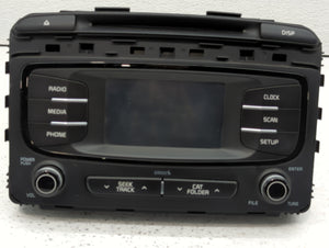 2016-2018 Kia Sorento Radio AM FM Cd Player Receiver Replacement P/N:96180-C6000WK Fits 2016 2017 2018 OEM Used Auto Parts