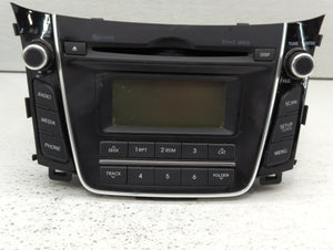 2014 Hyundai Elantra Radio AM FM Cd Player Receiver Replacement P/N:96170-A5170GU Fits OEM Used Auto Parts