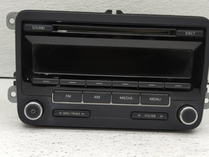 2011-2014 Volkswagen Jetta Radio AM FM Cd Player Receiver Replacement P/N:1K0 035 164 D 1K0 035 180 AE Fits OEM Used Auto Parts