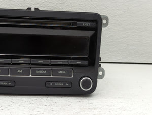 2011-2014 Volkswagen Jetta Radio AM FM Cd Player Receiver Replacement P/N:1K0 035 164 D 1K0 035 180 AE Fits OEM Used Auto Parts