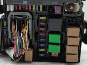 2011-2013 Kia Optima Fusebox Fuse Box Panel Relay Module P/N:91200-4C040 Fits 2011 2012 2013 OEM Used Auto Parts