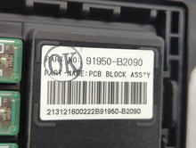 2014 Kia Soul Fusebox Fuse Box Panel Relay Module P/N:91950-B2090 91950-B2050 Fits OEM Used Auto Parts