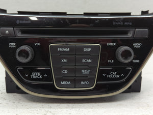 2014-2015 Hyundai Genesis Radio AM FM Cd Player Receiver Replacement P/N:96180-2M118YHG Fits 2014 2015 OEM Used Auto Parts