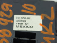 2010-2012 Lincoln Mkz Master Power Window Switch Replacement Driver Side Left P/N:9H6T-14540-AAW BH6T-14540-AAW Fits OEM Used Auto Parts - Oemusedautoparts1.com