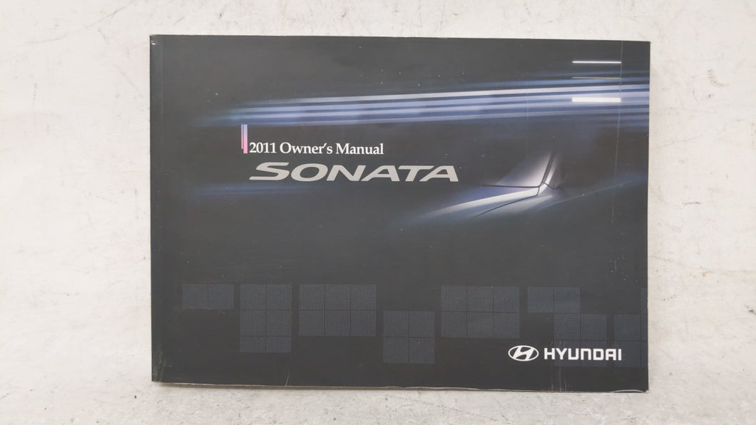 2011 Hyundai Sonata Owners Manual Book Guide OEM Used Auto Parts - Oemusedautoparts1.com