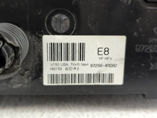 2012 Hyundai Sonata Climate Control Module Temperature AC/Heater Replacement P/N:97250-4RDB2 Fits OEM Used Auto Parts