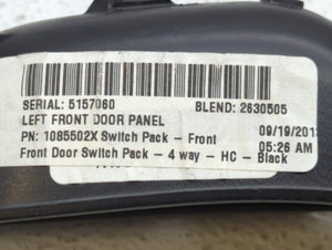 2012-2018 Ford Focus Master Power Window Switch Replacement Driver Side Left P/N:1085502X Fits OEM Used Auto Parts