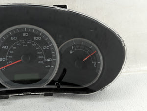 2009 Subaru Impreza Instrument Cluster Speedometer Gauges P/N:85003FG090 Fits OEM Used Auto Parts